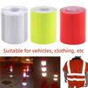 Multifunctional Warning Light Reflector Protective Sticker Warning Tape Reflective Film Car Safety Mark Reflective Strip Stickers