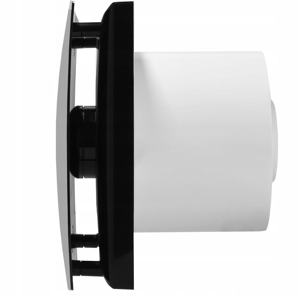 Bathroom fan WINDY 120 H+T BLACK