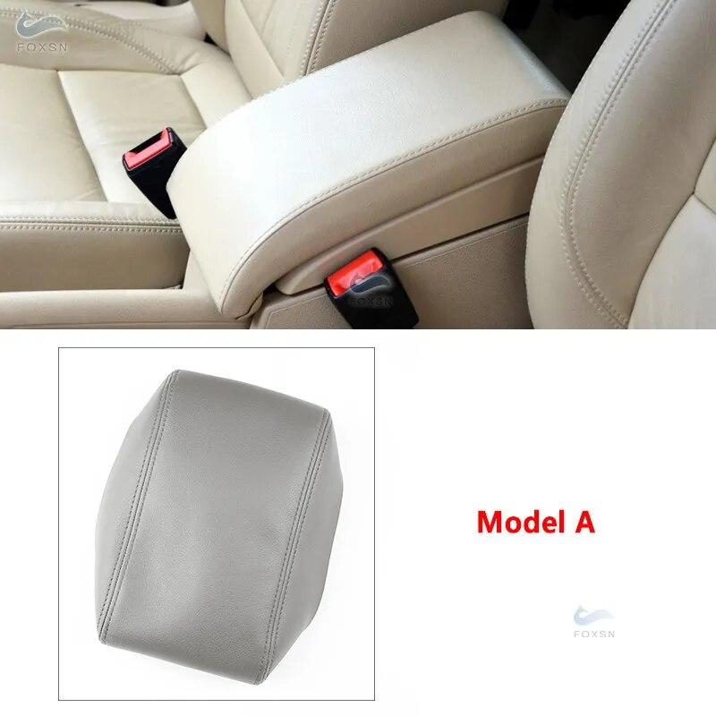 Мягкий кожаный чехол на подлокотник из микрофибры для VW Touran 2006-2012 салона автомобиля, центральный контрольный подлокотник, кожный покров, наклейка, отделка
