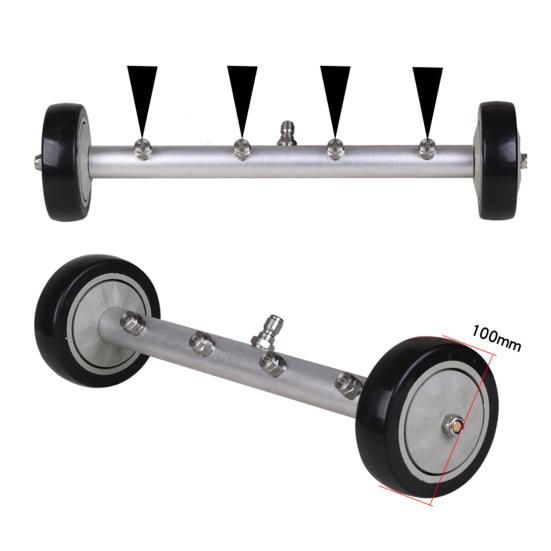 Undercarriage Pressure Washer 4000 PSI Under Car Cleaner with Extension Wand Undercarriage Washer with Wheels for Cars Trucks SUVs