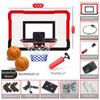 Over The Door Mini Basketball Hoop Set Wall-mounted Kids Basketball Training Toys  Kids Exercise