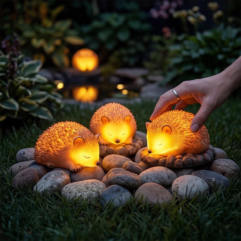 Креативный дом-ночник в сказочном стиле - Уличный декоративный лесной микро-ландшафтный светильник