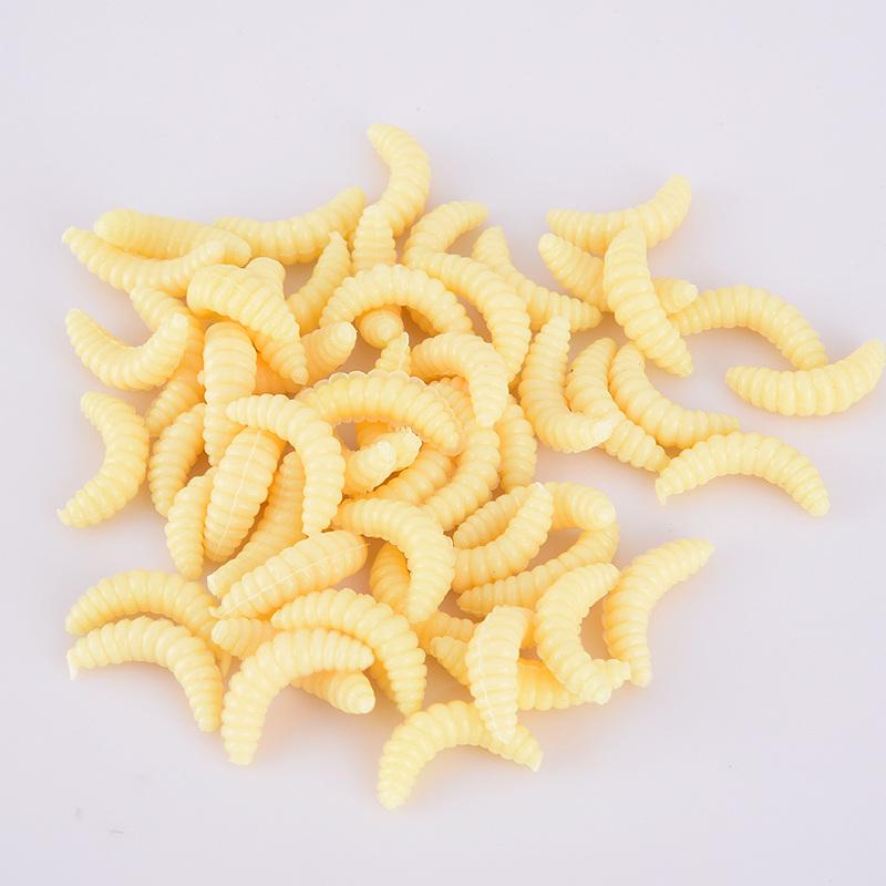 Силиконовая приманка-червь 35 мм