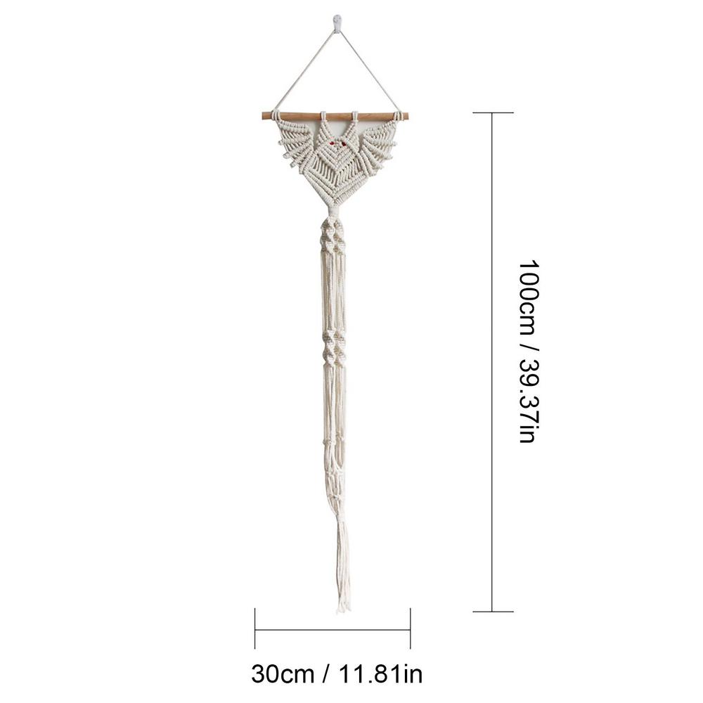 Готическая летучая мышь, подвесной плантатор, тканая летучая мышь, подвесной гобелен, сочный горшок, воздушный держатель для растений, домашний декор, украшение для любителей растений, подарки