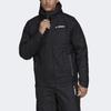 Adidas Уличная хлопковая куртка с длинным рукавом, мужская куртка, черная GQ3698