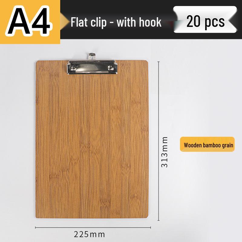 A4/A5 Clipboard: Writing Board & Menu Holder for Restaurants, Catering, Tests, and Student Use.