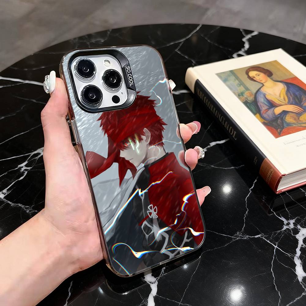 Fate zero Stay N-Night S-Shirou Phone Case For iPhone 17,16,15,14,13,12,11 Plus,Pro Max,XS,Colorful Silver Black Cover