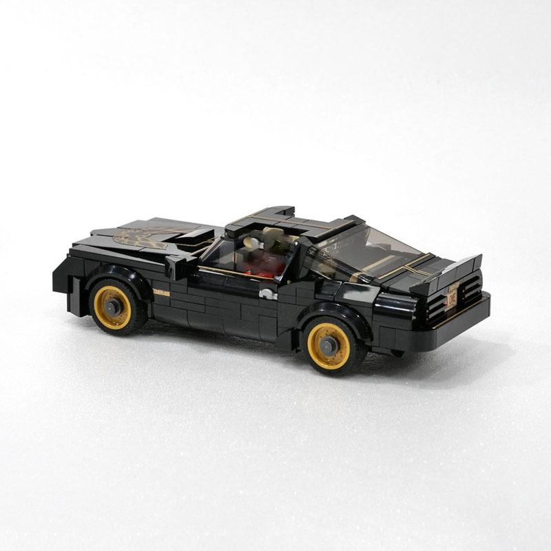 Новый MOC строительный блок модель автомобиля чемпион скорости городской автомобиль DIY креативный пазл детский праздничный подарок