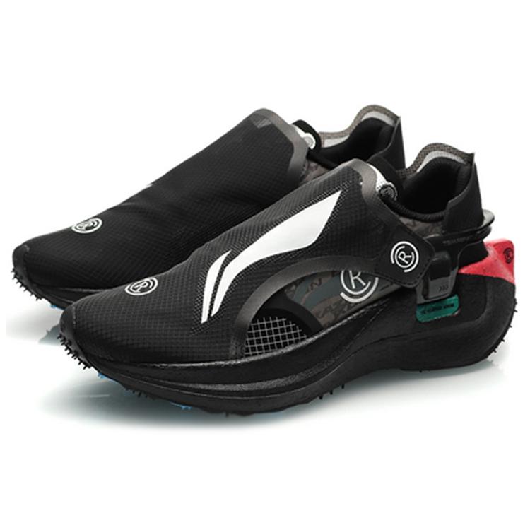 Мужские низкие кроссовки для бега Li Ning Черные ARHQ151-1
