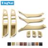 7pcs Set LHD Interior Armrest Door Handle Panel Ide Trim Cover For BMW 5 Series F10 F11 F18 520i 523i 525i 528i 535i