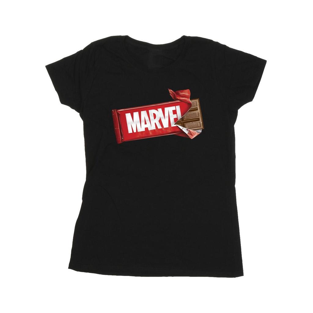 Футболка Marvel Universe Women/Ladies Marvel Chocolate Cotton