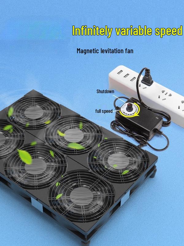 Yuzhuxun Laptop Cooling Stand with 4 Maglev Fans