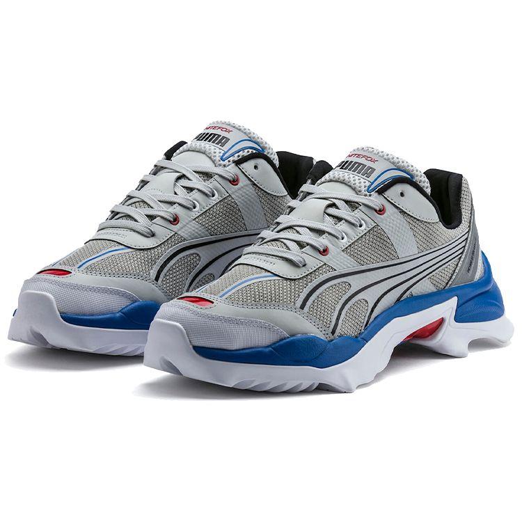 Puma Nitefox Highway Низкие повседневные кроссовки Унисекс Серо-синие 371480-01