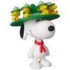 Medicom Toy UDF Ultra Detail Figure 846 PEANUTS SERIES 18 Snoopy Approximately 120mm Fully Assembled Figure No. & Woodstock, Tall, Non-scale, Painted,