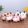 Stuffed & Plush Animals Super Soft Plush Toy Calf with Scarf Little Color Cow Doll Bull Doll