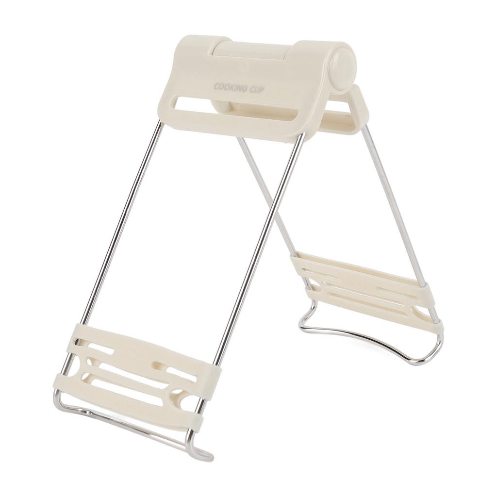 Hot Plate Gripper Stainless Steel Bowl Clip Heat Resistant Adjustable Hot Dish Plate Clip Lifter for Home Kitchen