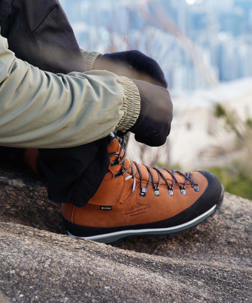 Caravan Gk85 Grand King Gore-Tex Hiking Boots (Brown)