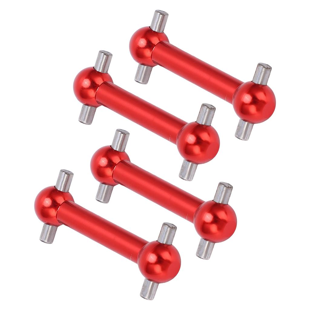 4 шт. алюминиевый сплав собачья кость приводной вал набор для Tamiya TT01 TT02 RC Car Upgrade PartsRed