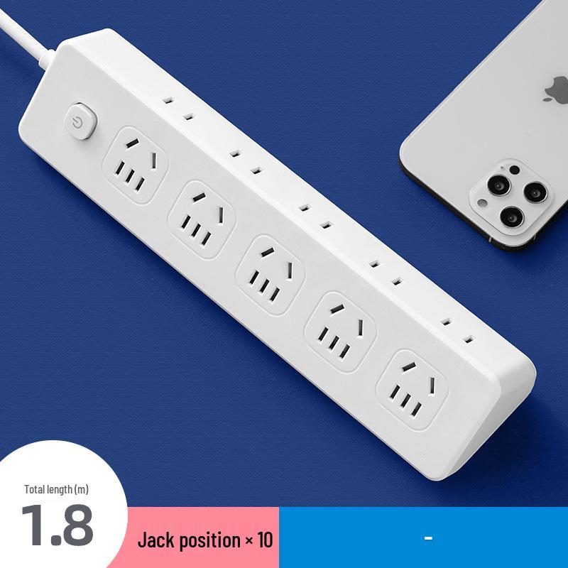 USB Сетевой фильтр с многорозеточным удлинителем для использования в офисе и общежитии