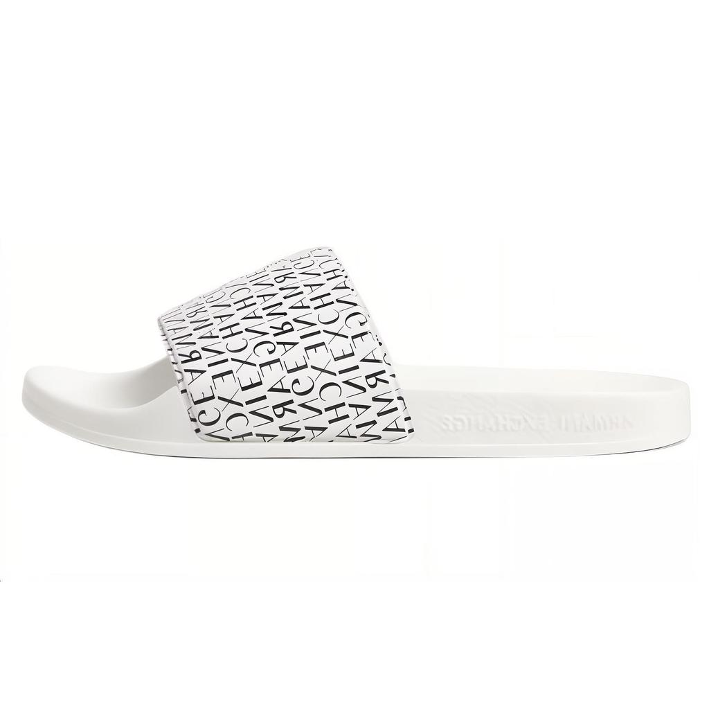 Armani Exchange Простые и удобные шлепанцы Мужская обувь Белый XUP004XV679R326