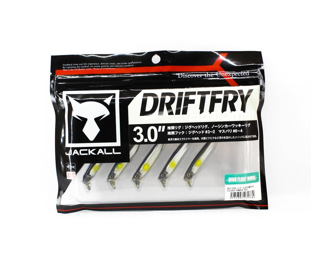 Jackall Мягкая приманка Drift Fry Elastomer 3 дюйма Silver Powder Ayu (1782 г.)