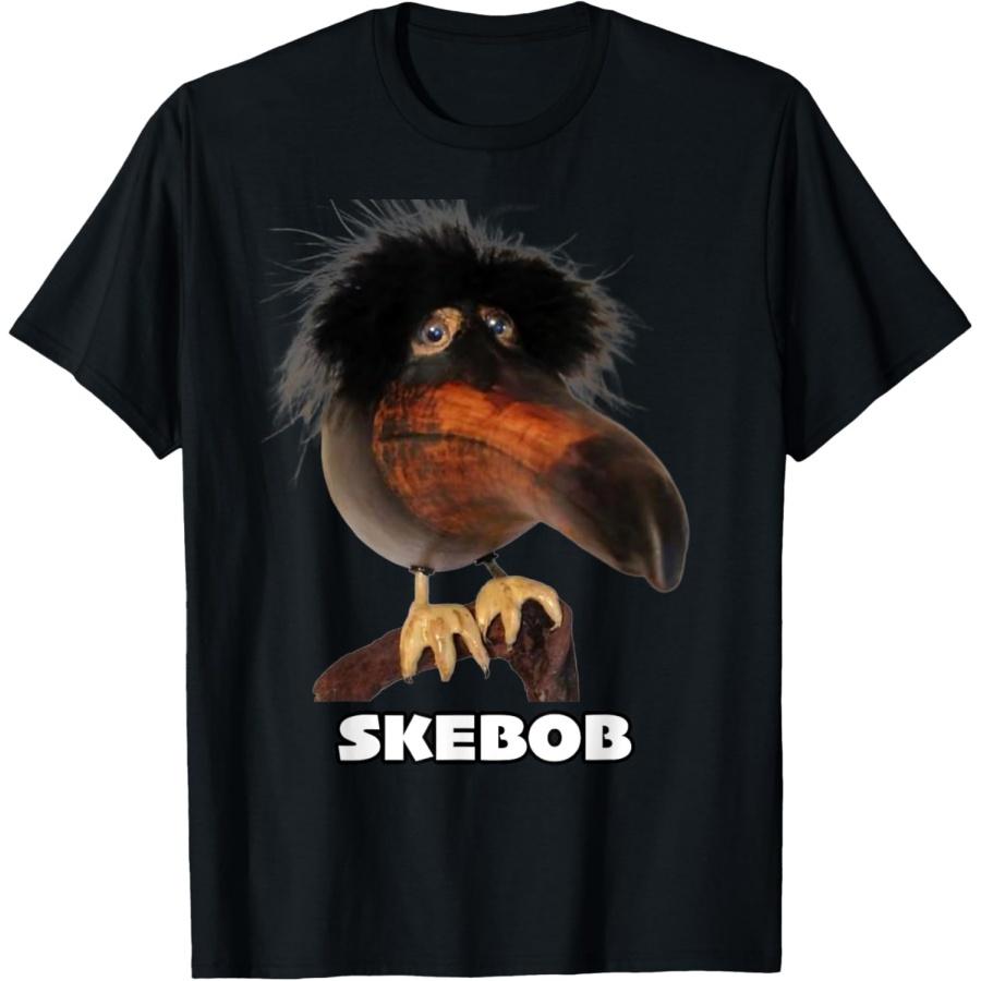 Футболка с мемом Skebob