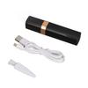 Tondeuse électrique pour le visage, trimmer portable pour les lèvres, rechargeable via USB 400mAh