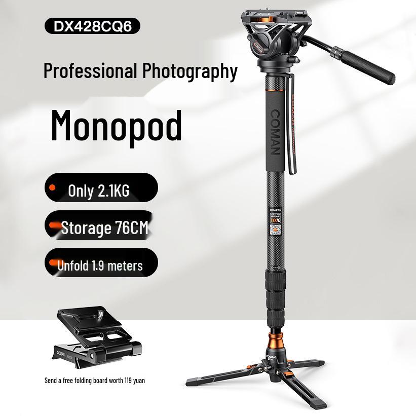 8K DX428 Q6 DSLR Легкий Портативный Монопод для Фотографии для Селфи на Открытом Воздухе и Свадебной Видеосъемки