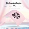 Тихий пылесос для маникюра Мощный мотор Компактные настольные пылесосы Розовый эстетичный дизайн Для профессионального домашнего нейл-арта