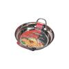 PEARL METAL Budae Jjigae Pot, Tabletop Pot, 27cm, Induction Compatible, Stainless Steel, Ramen, Hanmi-ya HC-77