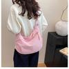 Women Large Capacity Corduroy Dumpling Shoulder Crossbody Casual Commuter Bag