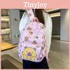 Cute Cartoon Food Dolphin Pattern Student Leisure Backpack For Daily Use