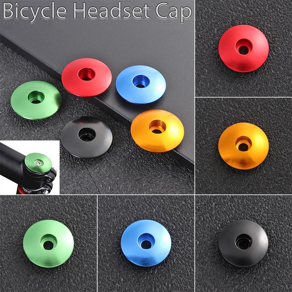 Cycling MTB 28.6mm Mountain Bike Accessories Top Cap Cover Headsets Stem Parts Bicycle Headset Caps