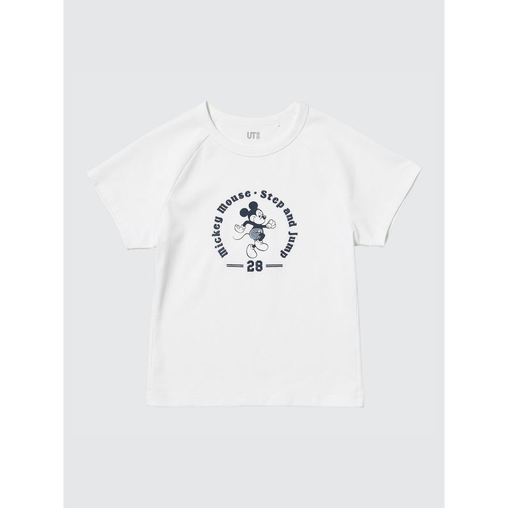 Uniqlo Друзья Микки Спорт UT Графическая футболка с коротким рукавом C