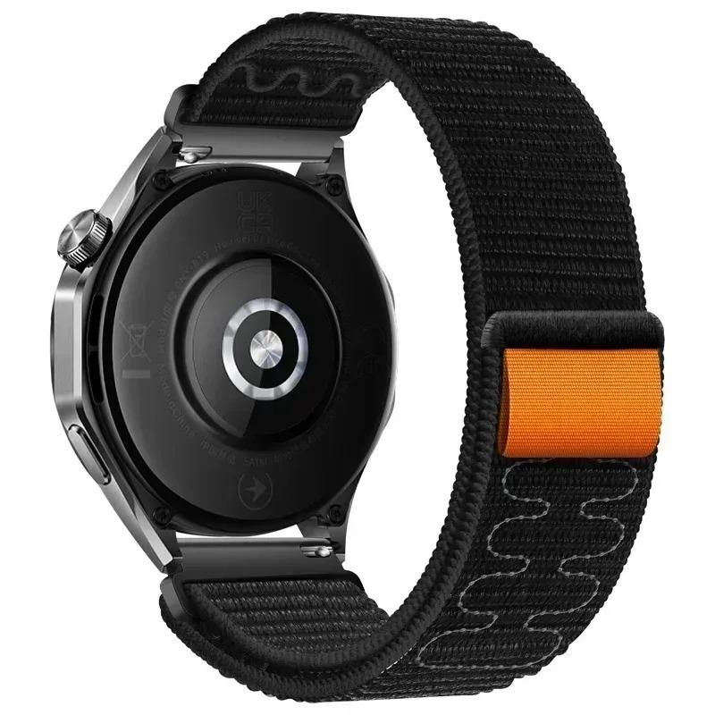 20mm/22mm Nylon Strap For Amazfit T-Rex3 Pro 44/48mm Braided Bracelet Band For Amazfit /Active 2 square/Bip 6/Balance 2/Helio Belt
