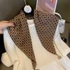 Luxury Geometric Polka Dot Versatile All Match Casual Square Neck Scarf