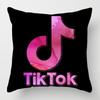 Декоративная наволочка с узором Тикток, мягкая наволочка для дома и автомобиля, 18 дюймов