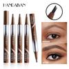 Waterproof Fine Comb Wild Eyebrow Pencil Long-lasting Anti-sweat Liquid Eyebrow Pencil Suitable for Daily Natural Thickening