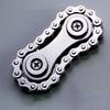 Gyro Chains Fingertip Flywheel Sprockets Stainless Steel Anxiety Relief Decompression Metal Toy Gear Sprocket Road Spinner