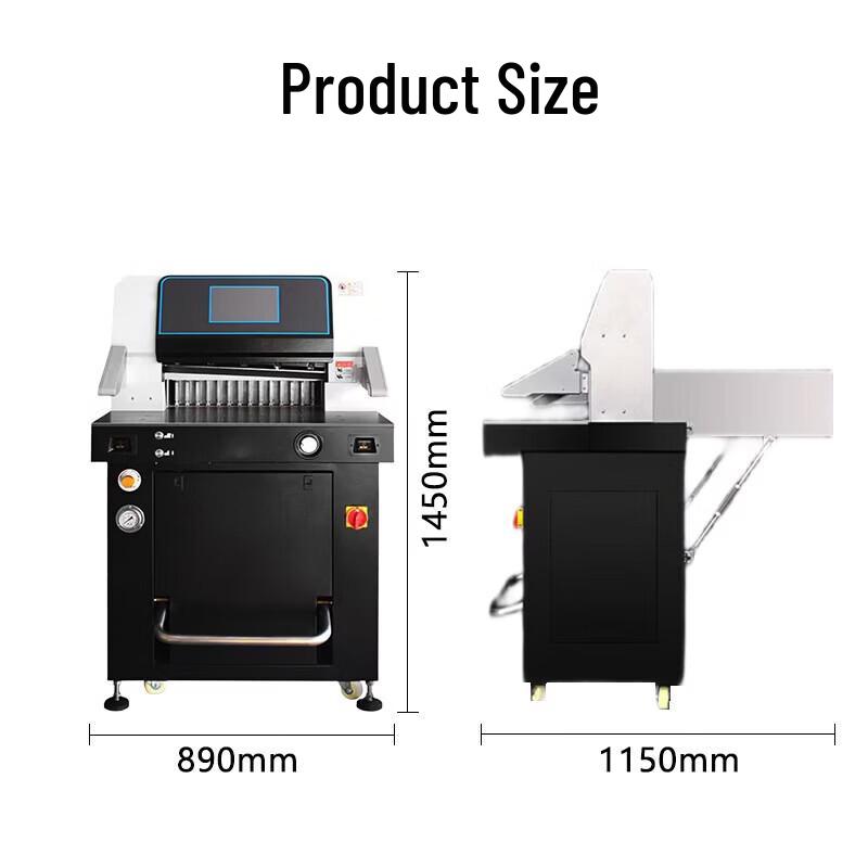 Qijifeng CM5310X Hydraulic Program-Controlled Paper Cutter CN plug (adapter included)