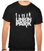 Linkin Park Рок-музыка Логотип Черная детская футболка -1282 -Дети-