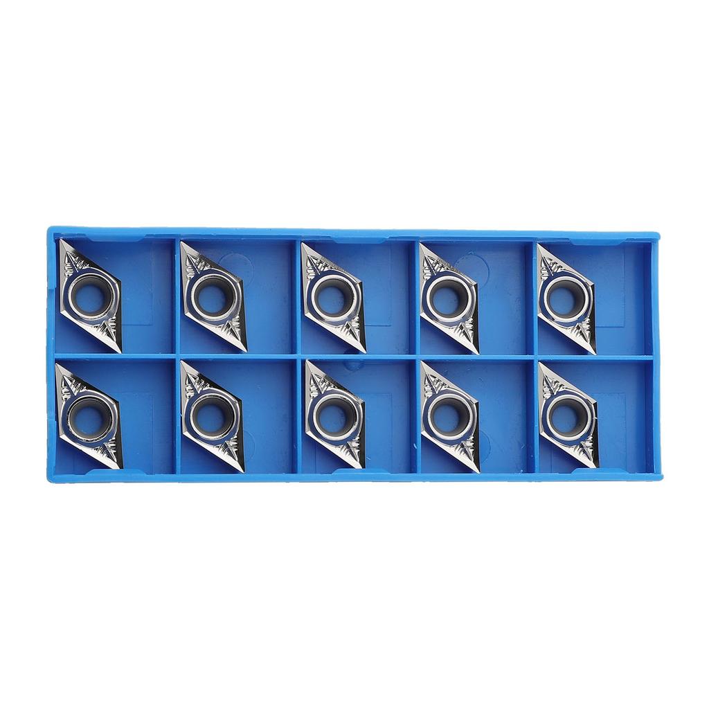 10pcs Aluminum DCGT11T302-AK DCGT32.50.5 Carbide Inserts Cutter Blade DCMT
