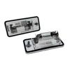 1 Pair 8E0807430A 8E0807430B Number License Plate Light Lamp