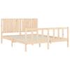 Solid Wood Bed without Mattress 160 x 200 cm Pine Wood