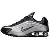 Shox R4 Унисекс Металлический Серебристо-Черный HQ1988-007