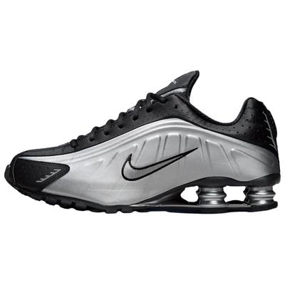 Shox R4 Унисекс Металлический Серебристо-Черный HQ1988-007