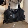 Female Stylish Big Tote Bag Quality Soft Leather Shopping Bag Simple All Match Handbags Ladies 2023 Large Capacity Shoulder Bag