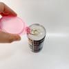 New Version Leak-Proof Reusable Can Caps, Half-Drink Lids, Made in Japan, Assorted Colors, Set of 3