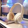 Складные игровые Bluetooth-наушники M3 с подсветкой: Полноразмерные, Высококачественные, Универсальные, со слотом для музыкальной карты.