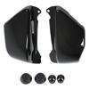 2 шт. Боковая крышка обтекателя аккумулятора мотоцикла Левая Правая ABS Износостойкая Замена для Magna VF750 VF750C 1994–2004 Черный